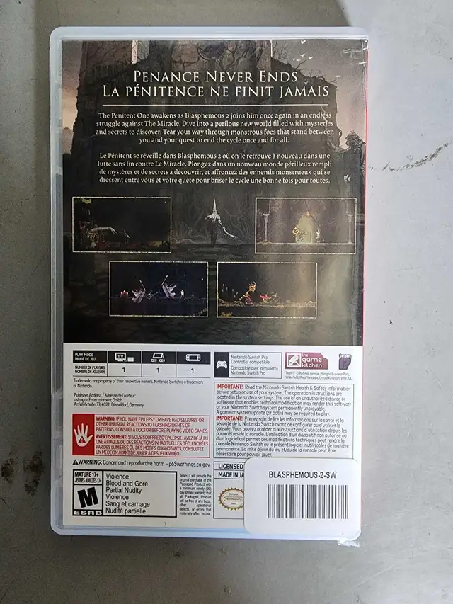 Blasphemous 2 Switch in Nintendo Switch in City of Montréal - Image 3