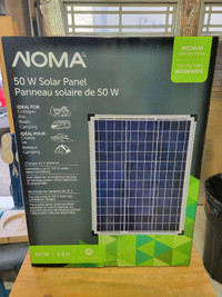 50 W nova solar charger with 8 Amp charge controller. Brand new