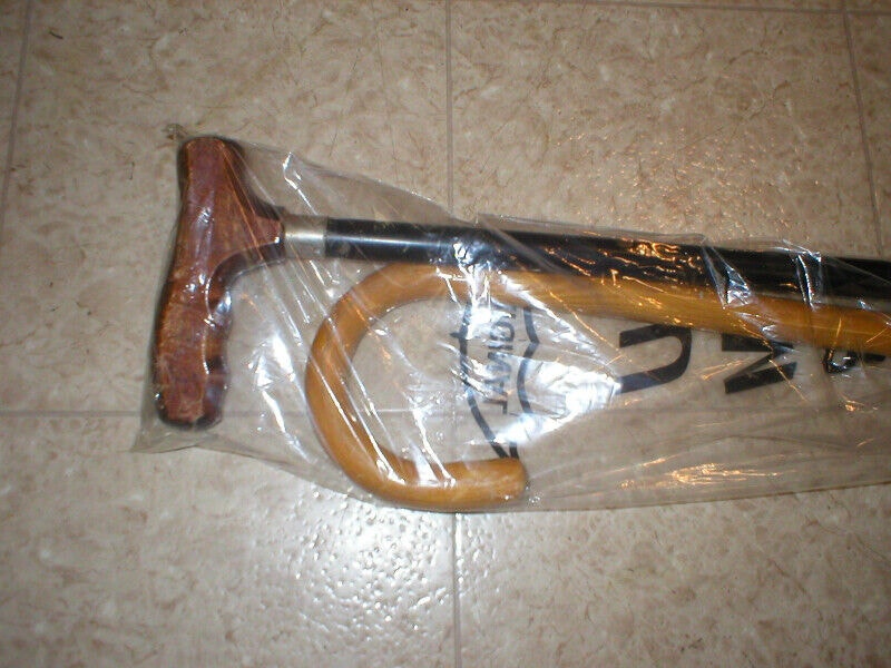 CANNE MARCHETTE WALKING CANE BOIS ALUMINIUM ORTHOPEDIQUE Santé et