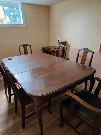 antique table and chairs for sale, View more