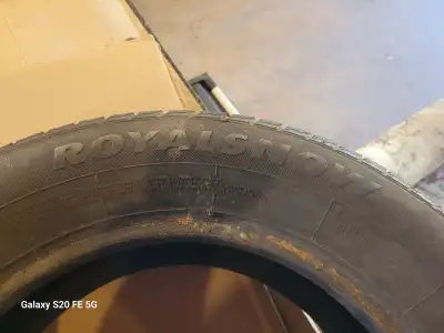 Hi. I have three really good snow tires. 4th one had sidewall damage. These have lots of life left....