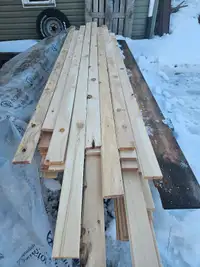 Tongue and groove cedar 
