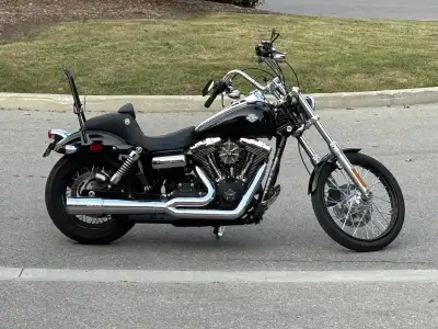 Dyna wide glide. First year for 103 ci motor. Runs beautifully. Upgraded my bike this spring and hop...