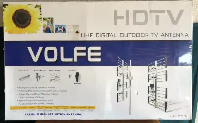 Volfe UHF Outdoor TV Antenna , View more