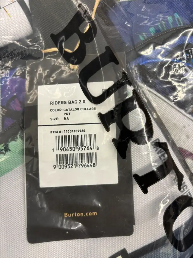 New Burton Riders Bag 2.0 Catalog Collage Print  $100 in Ski in Calgary - Image 3