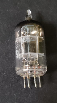 Vintage RCA 6AL5 Twin Diode Vacuum Tube / Radio Tube