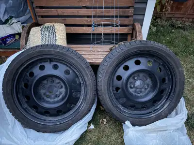 Michelin Winter tires 235/40R18 I had them with my Honda Civic Sport 2022 still a brand new tires. O...