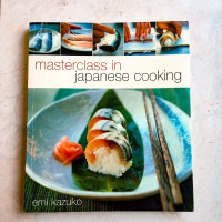 Emi Kazuko “Masterclass in Japanese cooking” cookbook