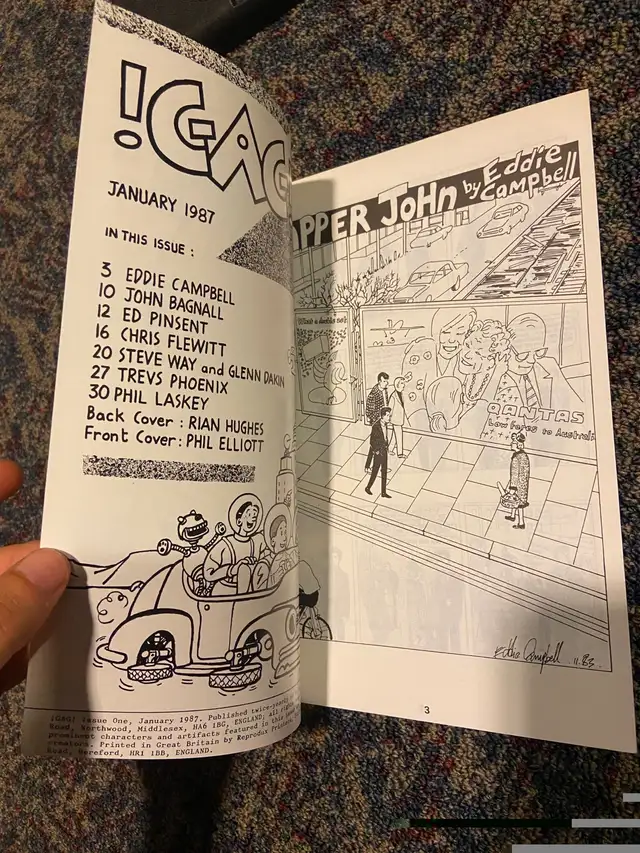 !Gag! #1 (June 1987, Harrier) comics in Comics & Graphic Novels in Mississauga / Peel Region - Image 4