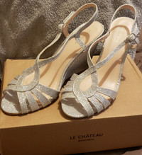 Silver Dress Shoes - Size 11