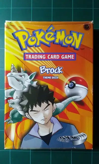Pokemon TCG Gym Heroes Brock Theme Deck Box Only, View more