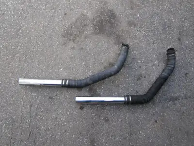 Dual side pipes. They two will fit any 1970's and 1984 Perfect for a chopper, bobber or any stock or...