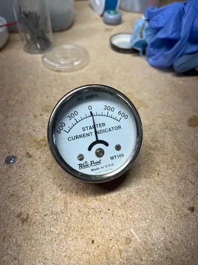 Vintage Blue-Point MT109 Starter Current Indicator (Snap-On), View more