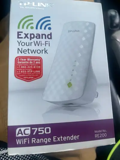 TP-Link Wifi Range Extender (AC750), View more