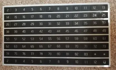 ColecoVision Numbered Stickers, View more