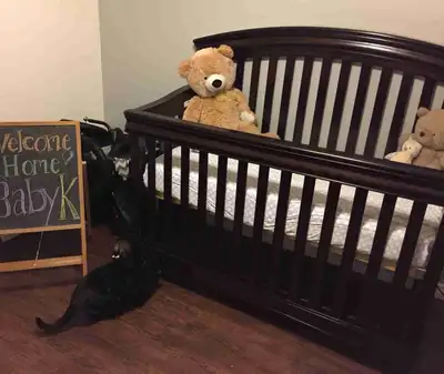wooden crib frame , View more