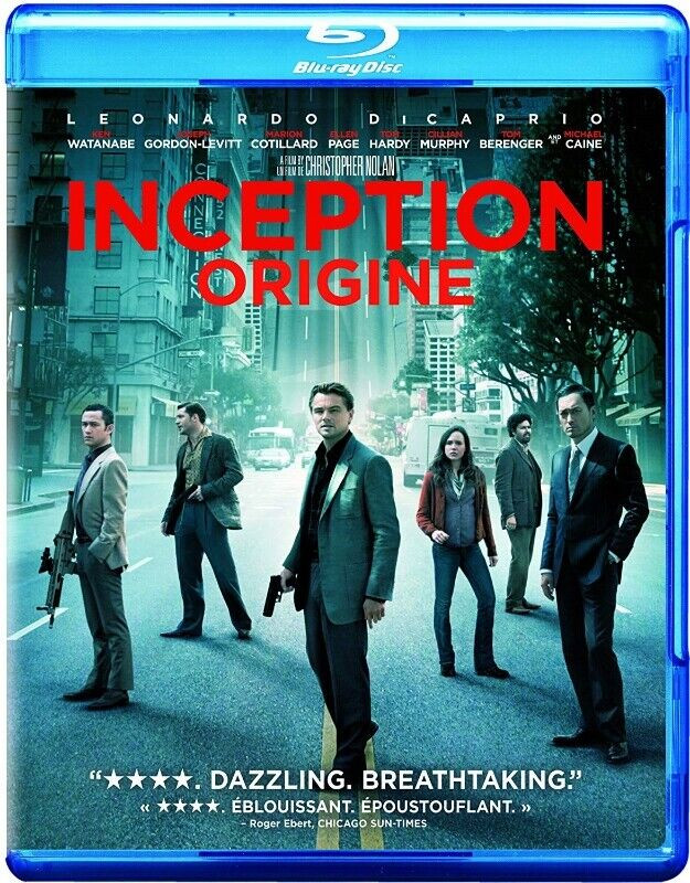 Inception Blu ray, excellent condition! in CDs, DVDs & Blu-ray in Oshawa / Durham Region
