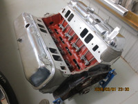 Chevrolet 454 Motor with Aluminum Heads