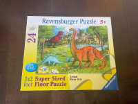 Puzzle Ravensburger Super Sized Floor Puzzle - Dinosaurs age 3+