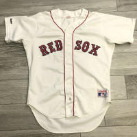 Authentic Rawlings Boston Red Sox Baseball Jersey