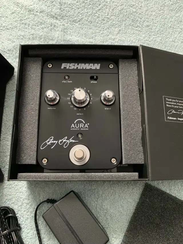 Fishman JD Aura Pedal For Dobro/Resonator Guitar “NEW” in Amps & Pedals in Peterborough - Image 3