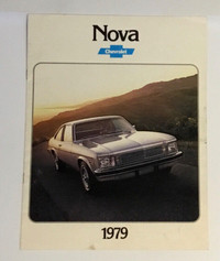 Chevrolet Nova Auto Brochure For Sale