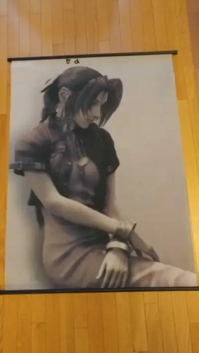 Final Fantasy 7 Aerith Wall Scroll, View more