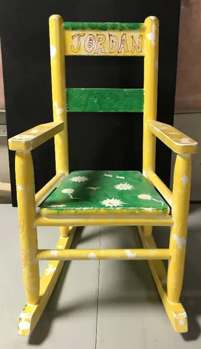 Custom Made Child Rocking Chair “Jordan”, View more