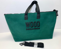 DSQUARED2 WOOD WEEKEND BAG TRAVEL BAG