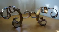 Vintage 1970's  Wrought Iron Coffee Table - no glass