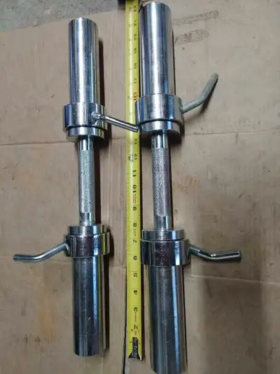 Pair of Olympic Dumbbell Handles with Collars, View more