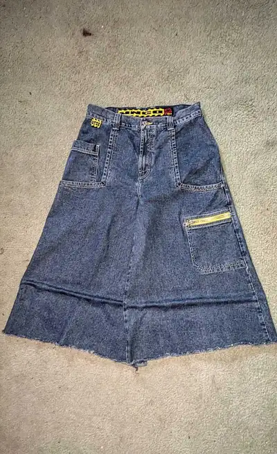 Jnco crime scenes in good condition only worn a couple times been hemmed by original owner 255 obo D...