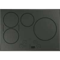 30" Cafe Induction Cooktop, Frameless, Wifi in Stainless Steel