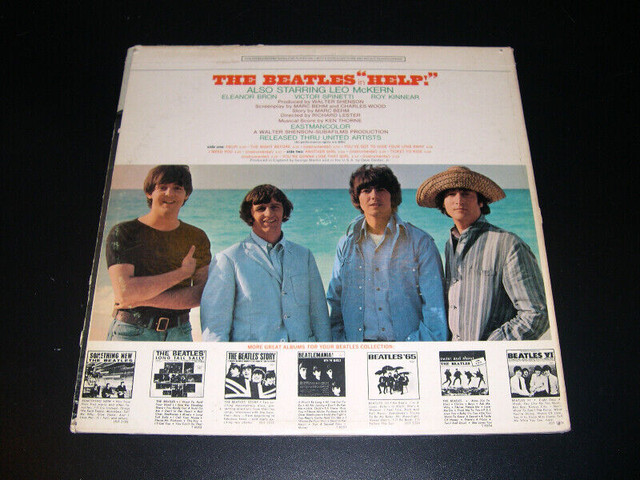 The Beatles - Help (1965) LP (original) dans CD, DVD et Blu-ray  à Ville de Montréal - Image 2