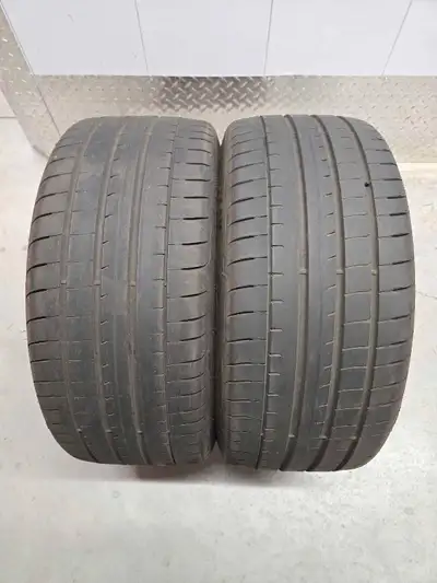 Two Goodyear Eagle F1 Super Sport Tires. 235/35R19 good condition pair if you need two at an afforda...