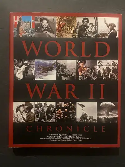 World War II Chronicle Hardcover Book, View more