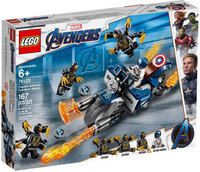 LEGO Marvel Super Heroes Captain America Outriders Attack 76123