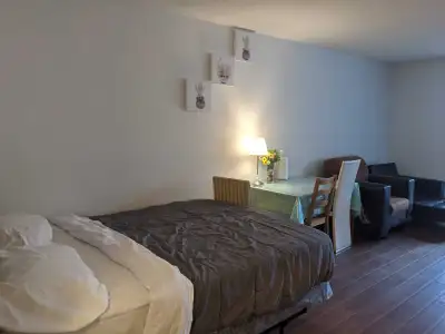 It is a penthouse on the 21st floor, which is fully furnished. The location is near Sherbourne stati...