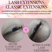  CLASSIC LASH EXTENSION SALE PLEASE READ! 