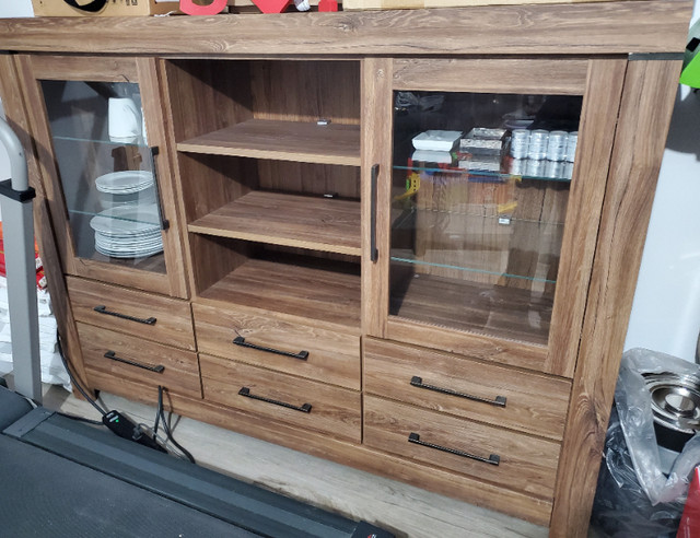 GENT Glass-door cabinet in Hutches & Display Cabinets in Charlottetown