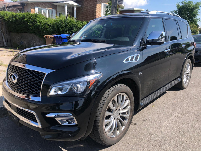 2016 Infiniti QX80 – 8-Seater Luxury SUV | 98,000 km | Excellen dans Autos et camions  à Laval/Rive Nord