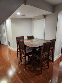 Ashley's Furniture Counter Height Dining Table With 6 Chairs   
