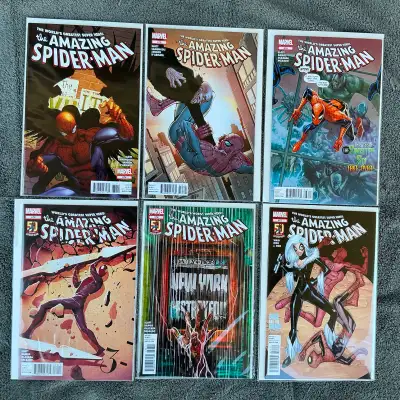 Amazing Spider-Man #674–679 Comic Lot (2011–2012) – Near Mint, View more
