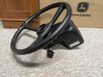 Brand New 2024/25 John Deere AutoTrac Universal ATU 300 Steering Kits w/ Adjustment Knob & Snap Ring...