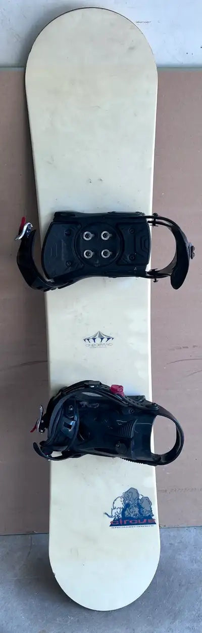 Circus Snowboard 142 with Lamar Bindings, View more