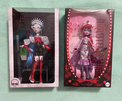 MONSTER HIGH FANG CLUB MEMBERSHIP EXCLUSIVE DOLLS 