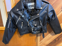 Leather Jacket size children 2T
