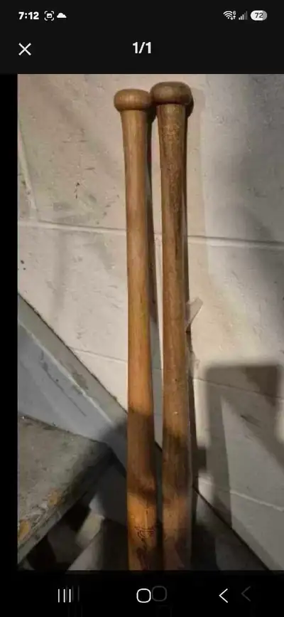 Junior Wooden Baseball Bats, View more