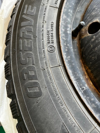 Used winter tires (used on Subaru cross trek) 