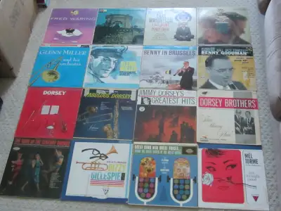 Vintage Bands & Orchestras on Vinyl - ManyTo Choose From, View more